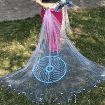 Premium Cast Fishing Throw Net